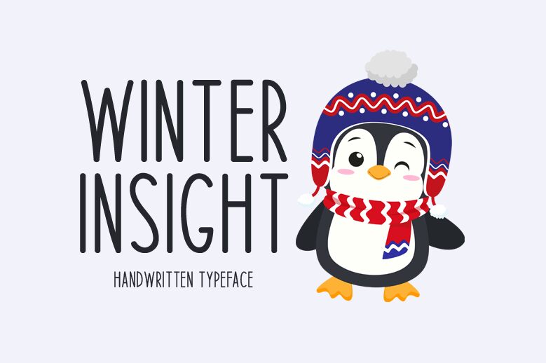 Winter Insight Druh písma