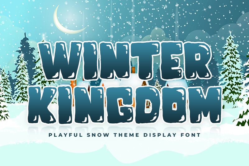 Winter Kingdom Schriftart