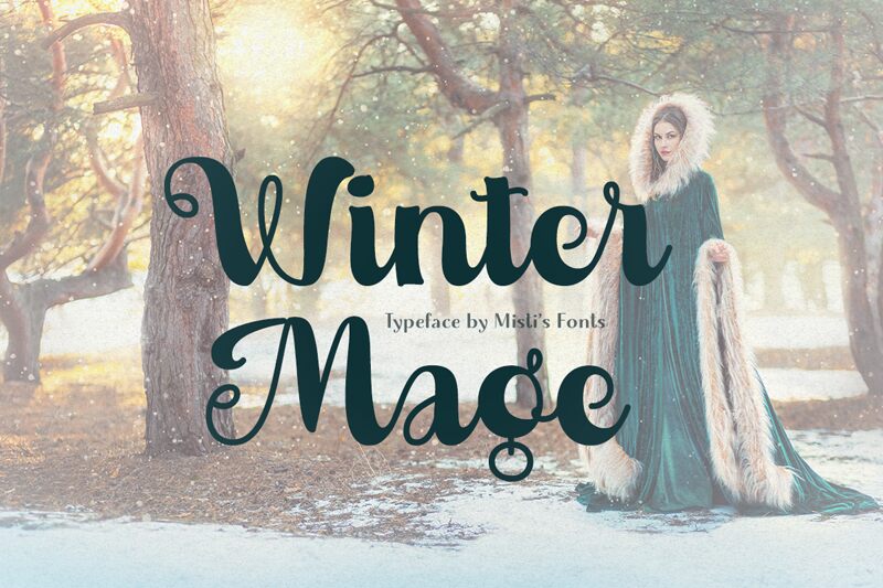Winter Mage Schriftart