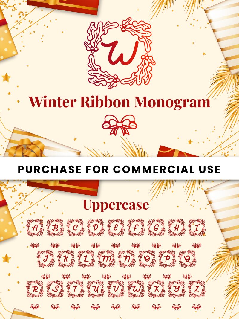 Winter Ribbon Carattere