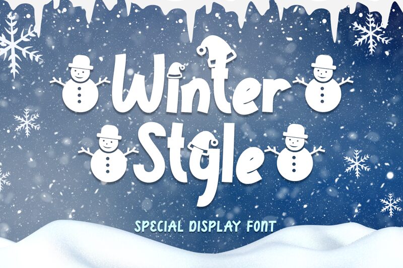 Winter Style Carattere