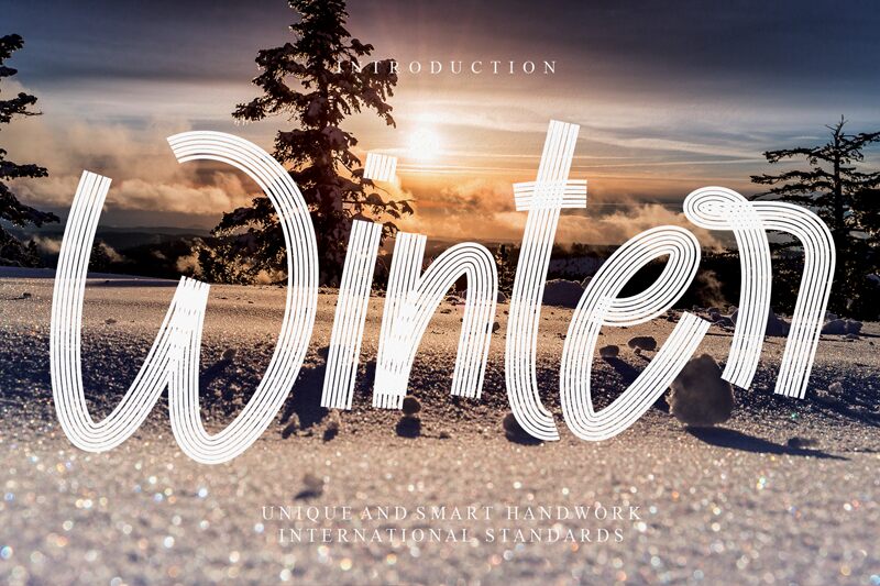 Winter 字体