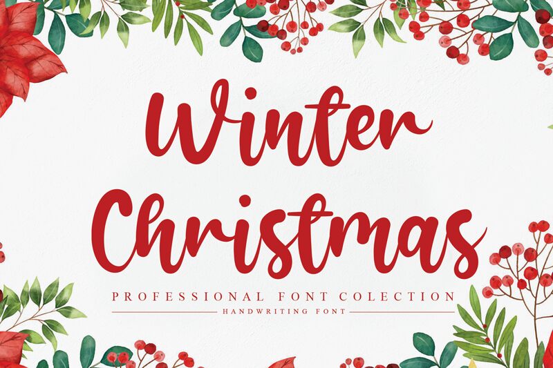 Winter Christmas الخط