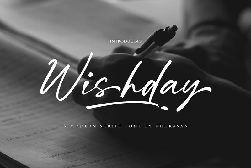 Wishday 字体