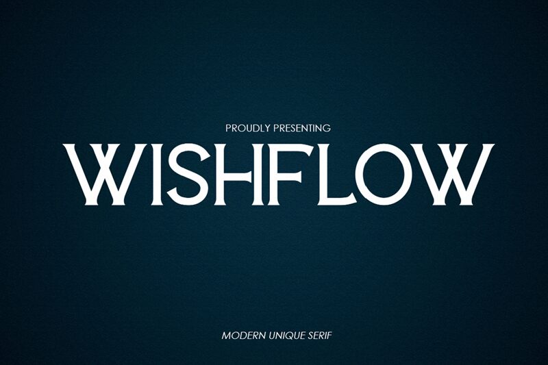 WISHFLOW Schriftart
