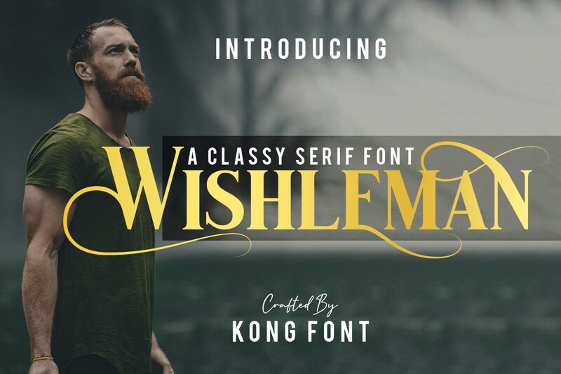 Wishleman Schriftart
