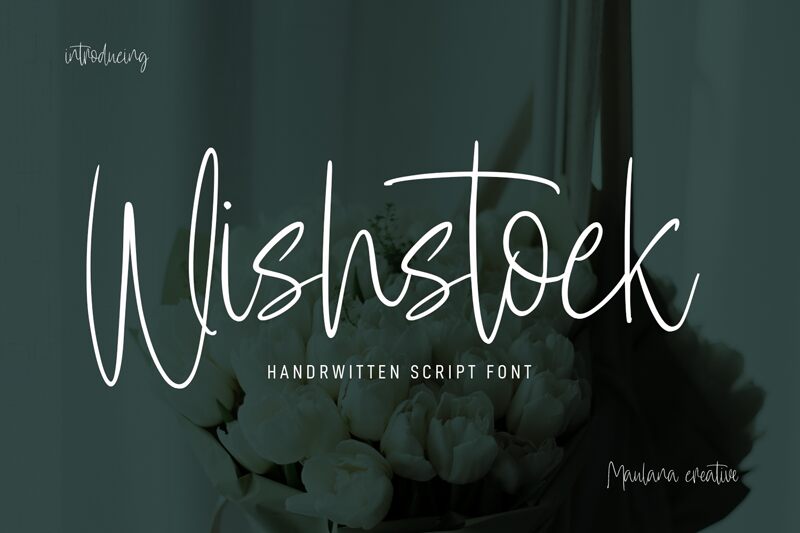 Wishstock الخط