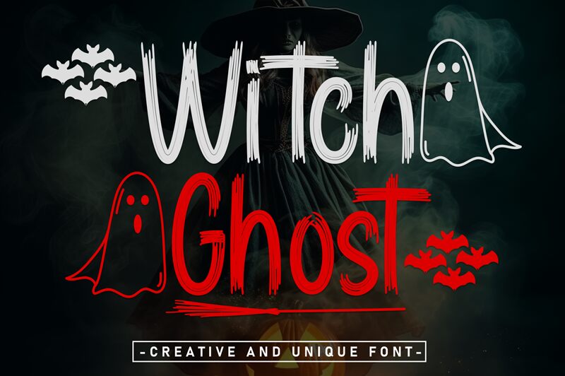 Witch Ghost Schriftart