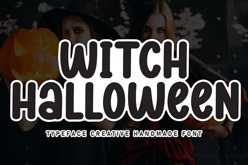 Witch Halloween Schriftart