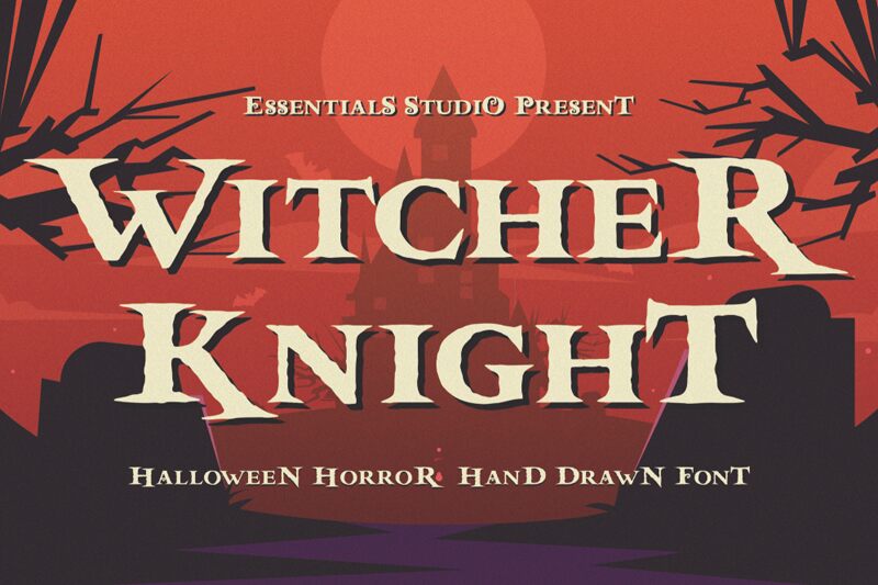 Witcher Knight Schriftart