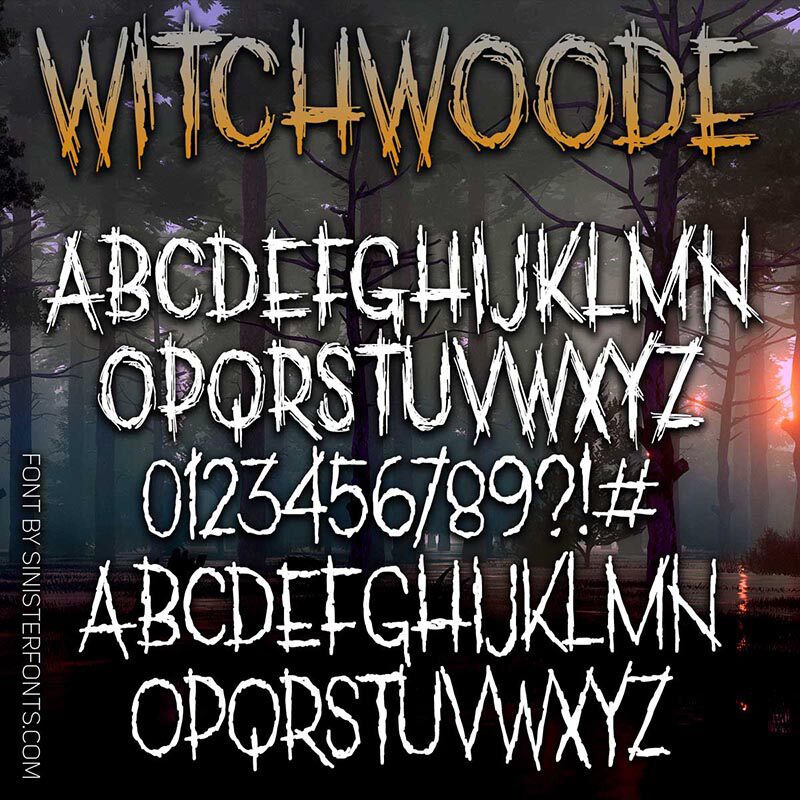 Witchwoode Carattere