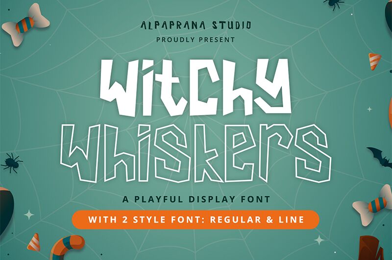 Witchy Whiskers Schriftart