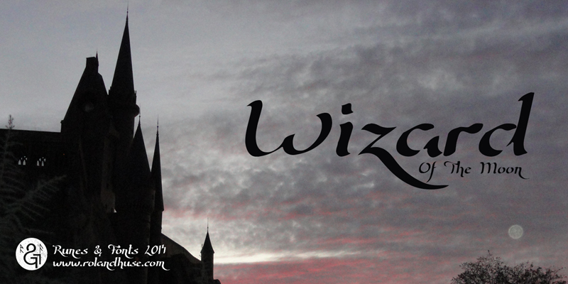 Wizard Of The Moon Schriftart