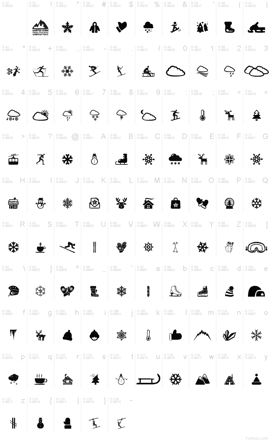 Font icons