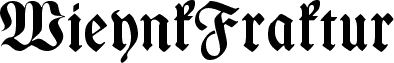 WieynkFraktur Bold