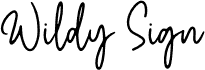 Wildy Sign Personal Use