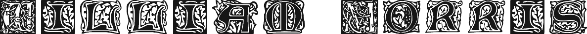 William Morris Initials