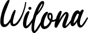 Wilona font