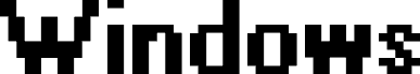 Windows Bold Regular fonte