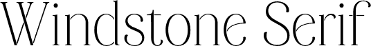 Windstone Serif PERSONAL USE Regular