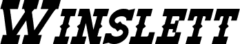 Winslett Bold Italic
