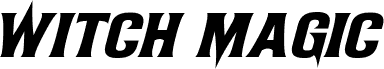 Witch Magic Italic