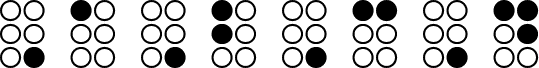 WLM Braille Regular