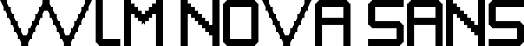 WLM Nova Sans ExtraBold Regular