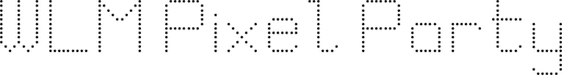 WLM Pixel Party White Circles Regular