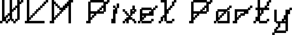 WLM Pixel Party White Mistake Regular