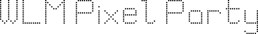 WLM Pixel Party White Squares Regular