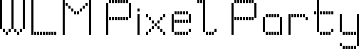WLM Pixel Party White Windowed Regular