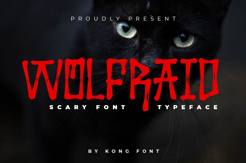 Wolfraid Schriftart