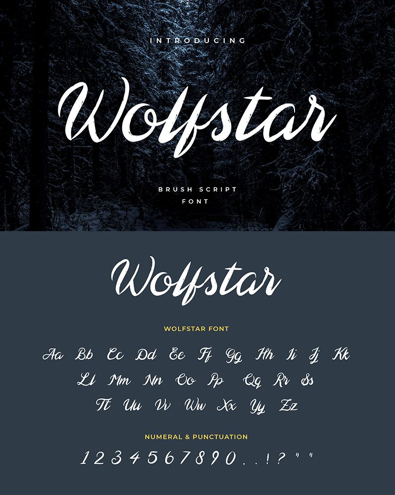 Wolfstar Font