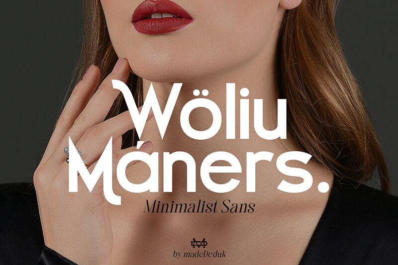 Woliu Maners الخط