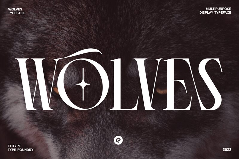 WOLVES Schriftart