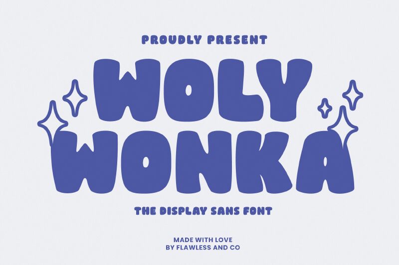 Woly Wonka Schriftart