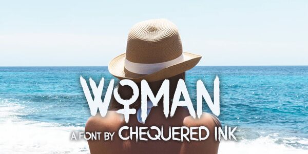 Woman Schriftart