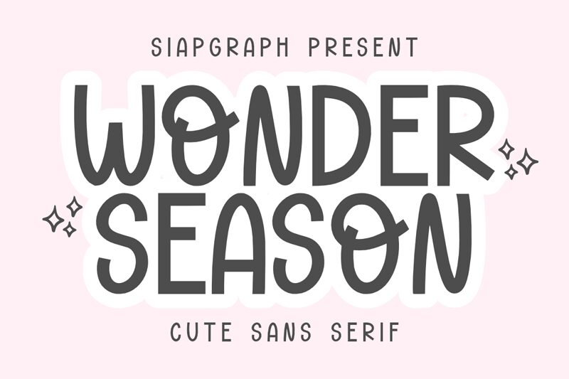 Wonder Season Font