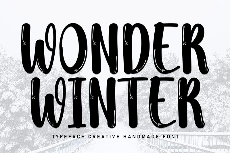 Wonder Winter Czcionka
