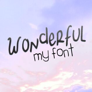 Wonderful Font