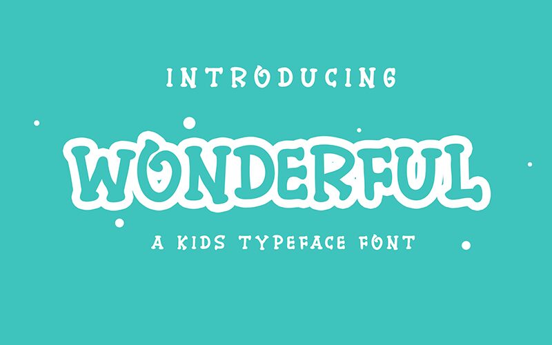 Wonderful Шрифт