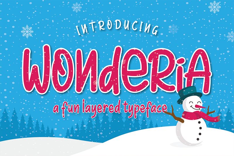 Wonderia Font