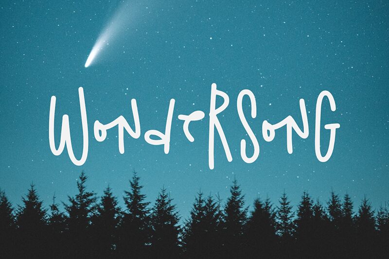 Wondersong Schriftart