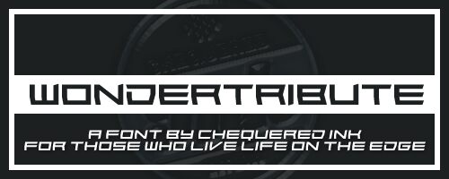 Wondertribute Czcionka