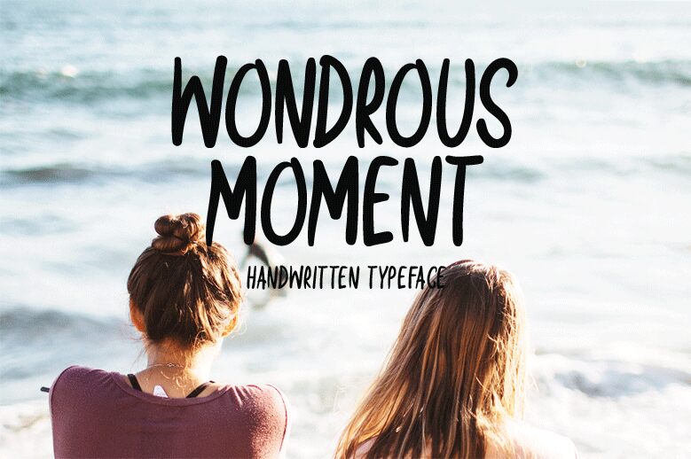 Wondrous Moment الخط 