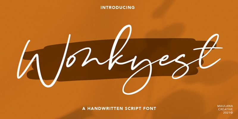 Wonkyest Font