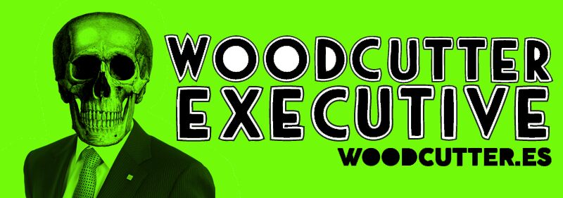 woodcutter executive Czcionka