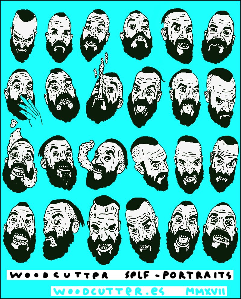 Woodcutter Self-portraits Carattere