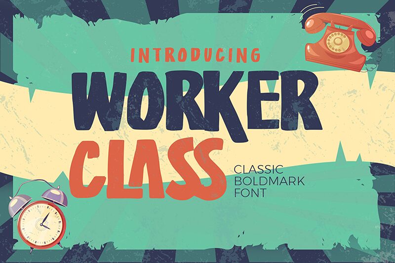 Worker Class Schriftart